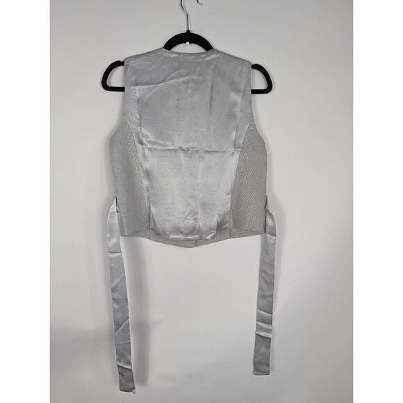 SLEEPER Lili Marleen Waistcoat Top Large - Picture 4 of 7